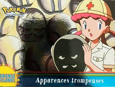 OR6 Apparences trompeuses topps série 2 foil