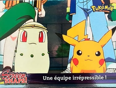 Snaps05 une équipe irrépressible ! topps série 3 foil Johto