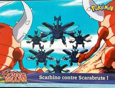 Snaps06 Scarhino contre Scarabrute topps série 3 Jotho