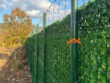 Bursa çimçit çimli tel Bursa'da çimçit Bursa panel çit Doburcam tel çit Doburcam yapı Bursa tel çit