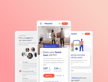 a mobile phone screen showing a mobile phone screen displaying a website page