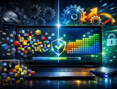 desfragmentação disco pc