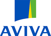 a logo for the company, aviva