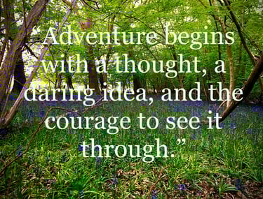 picture of nature with a most inspiring solo travel qoutes
