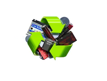 LFP, NMC, LCO black powder, and cell recycling