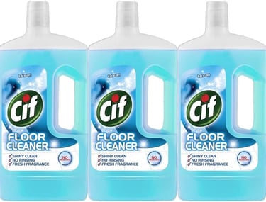 a group of three bottles of cleaners