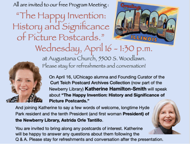 Program Meeting Flyer April 2025
