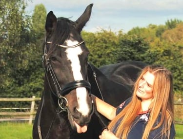 Louise and horse