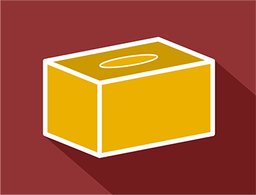 a tissue box for laser cut