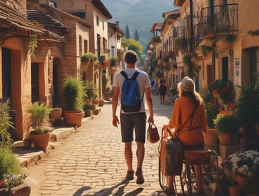 black blue and yellow textile