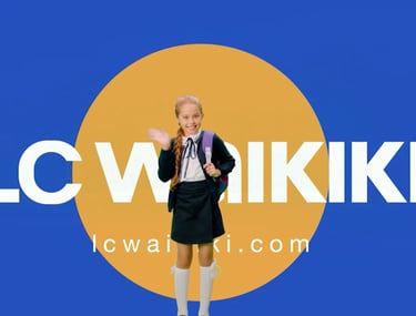 LC Waikiki okula dönüş kampanyası için hazırlanan renkli ve dinamik TV reklam filmi