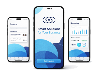 SVS markası için tasarlanan mobil uygulama arayüzü ve kullanıcı deneyimi tasarımı