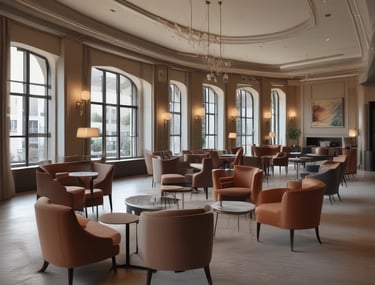 Completed modern infrastructure project with clear blue sky in Bengaluru.