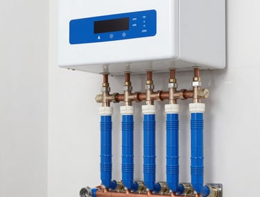 a man riding a skateboard down the side of a ramp