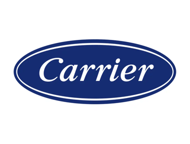 Logo Carrier. Central Ar Condicionado: instalação, higienização e manutenção de aparelhos Carrier.