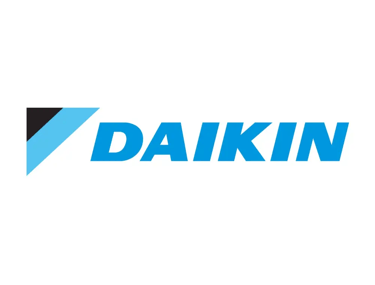 Logo Daikin. Central Ar Condicionado: instalação, higienização e manutenção de aparelhos Daikin.