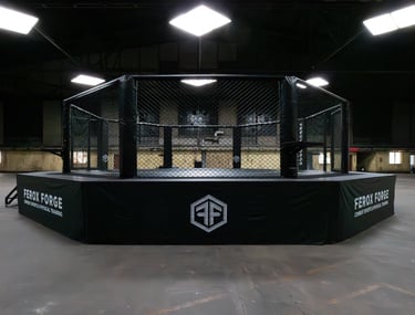 photo équipement sportif cage mma