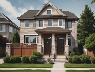Professional lawyer reviewing real estate contract documents in office.