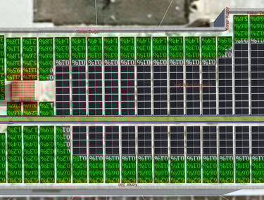 GES santrali verimlilik analizi görseli.