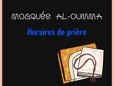 Le havre - mosquée al oumma - horaires de prières