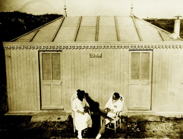 Cabanon en bois les fots denneville plage
