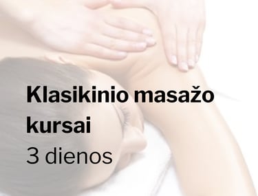 klasikinio masazo kursai