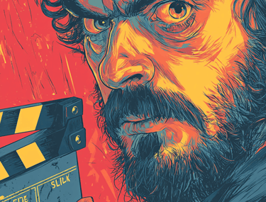 Fondo de pantalla Stanley Kubrick, rojo