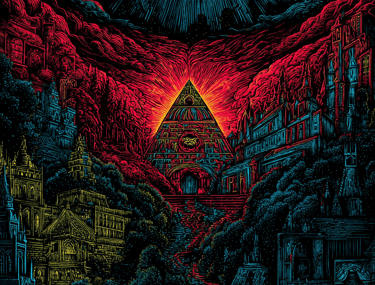Viaje Multiverso, dimension LSD, fondo de pantalla, paper, LSD trip, ojo gigante