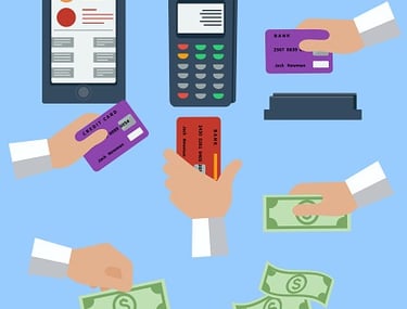 Alle betaalmogelijkheden bij Taxi Groningen KNQ Mobility Groningen (contant, pinnen, online, Mollie)