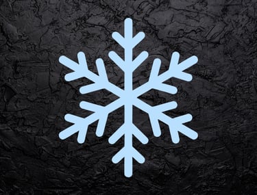 Catégorie à venir — icône flocon sur fond sombre.