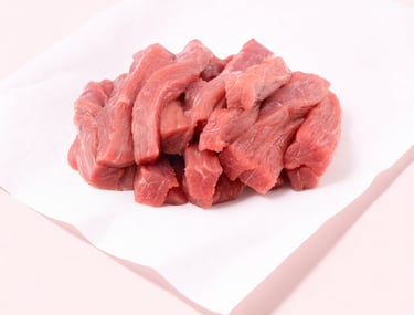 Émincé de veau tendre et maigre, découpe artisanale