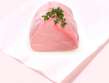 Morceau de filet de veau, viande fine et délicate