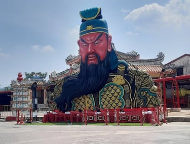 thailand takua pa town sin chai yueng shrine