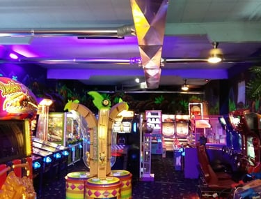 Commercial HVAC ducting installed by Bystrom Industries at Fun Factor in Kamloops