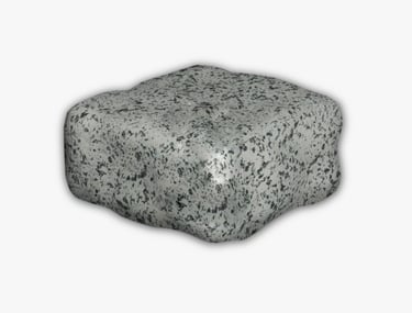 Spadlé dlažební kostky №4