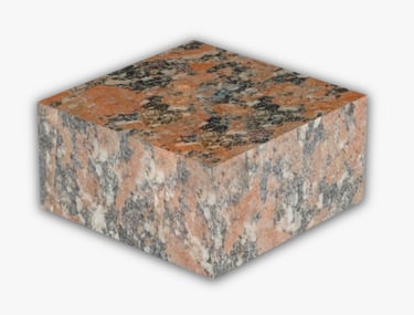 Spadlé dlažební kostky №8