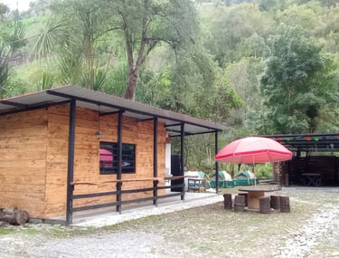 Cabaña y camping en Finca Agroturistica el Castilllo