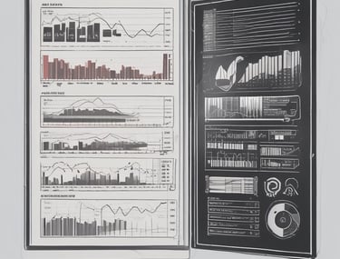 A business owner reviewing social media performance on a laptop.