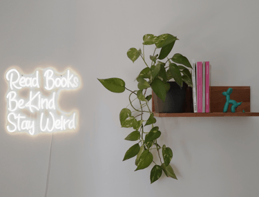 Read books, be kind, stay weird