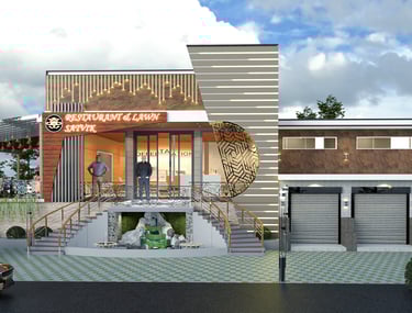 restaurant exterior design