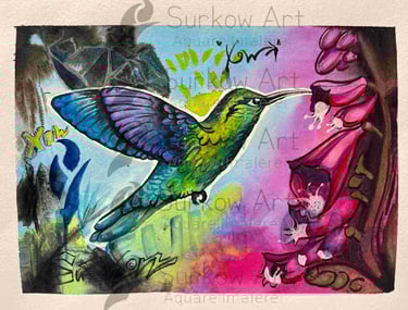 aquarell-kolibri-vollansicht-surkow-art-paul-surkow