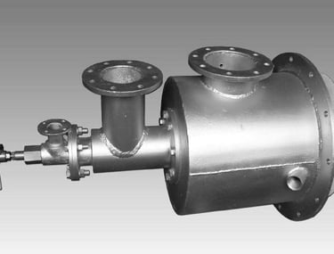 gas burner for steel mill