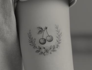 Arm Tattoo Cherry