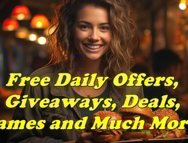 Free Daily Offers, Giveaways, Deals, Games and Much More!