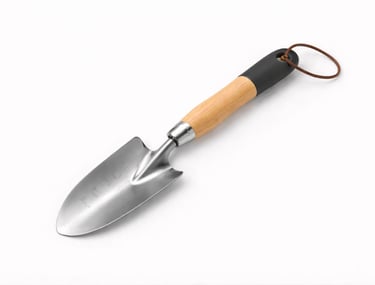 Hand trowel for planting and garden work