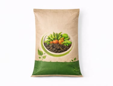 Organic compost for soil improvement and farming use