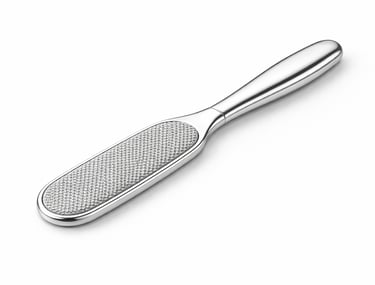 Pedicure rasp foot file manufactured in Pakistan for salons and OEM export