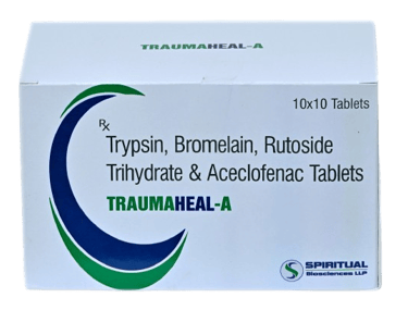 Traumaheal-A-Trypsin-Bromelain by Spiritual Biosciences