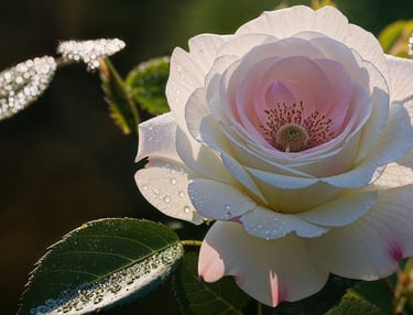 The Cherokee Rose, symbolizing their suffering and resilience along the Trail of Tears!