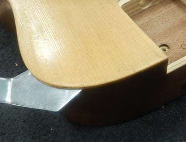 Acoustic Guitar Soundboard Repair